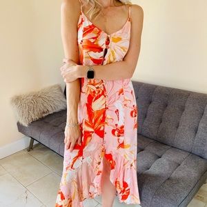 NWT Abel the Label boho floral long dress